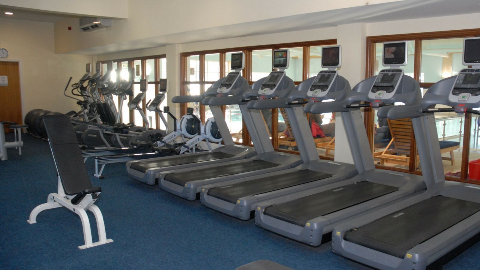 Gym at Auburn Lodge Hotel