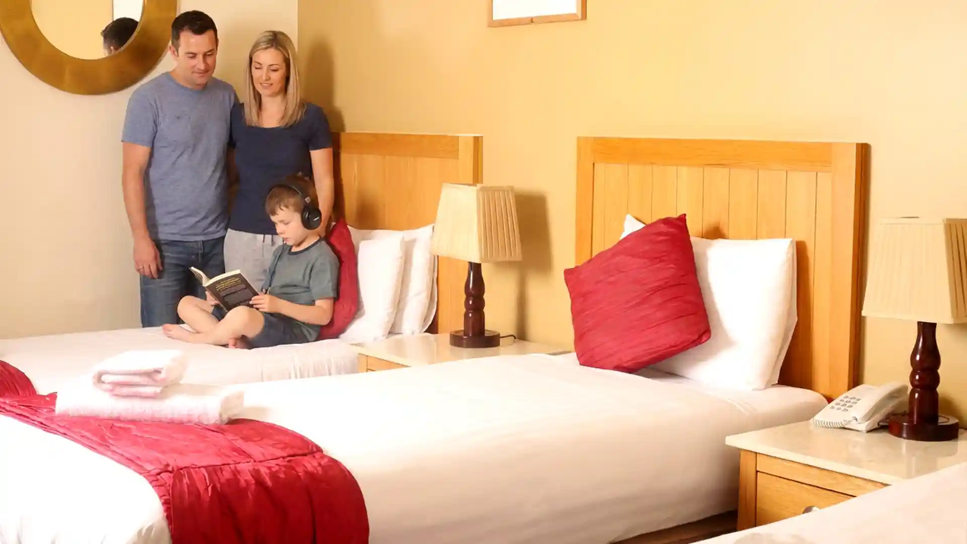 Family Rooms at the Auburn Lodge Hotel, Ennis
